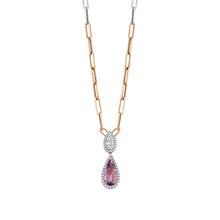 4.84 Karat Cherry Ametist Pırlanta Kolye