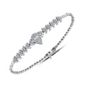 0.94 Karat Baget Pırlantalı Bileklik
