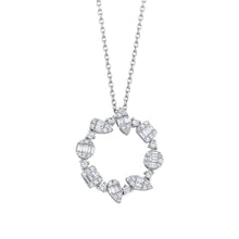 0.98 Karat Luna Baget Pırlanta Kolye