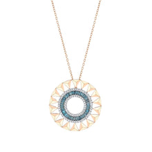 0.88 Karat Deep Blue Baget Kolye
