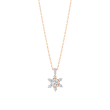 0.39 Karat Flora Pırlanta Kolye