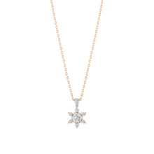 0.21 Karat Flora Pırlanta Kolye