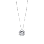 0.43 Karat Flora Pırlanta Kolye