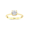 0.14 Karat Tektaş Pırlanta Yüzük