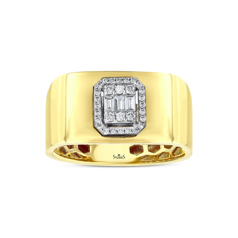0.20 Carat Baguette Diamond Ring