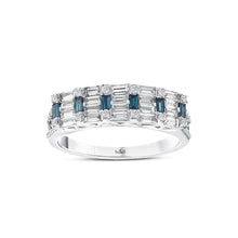 1.16 Karat Deep Blue Baget Yüzük