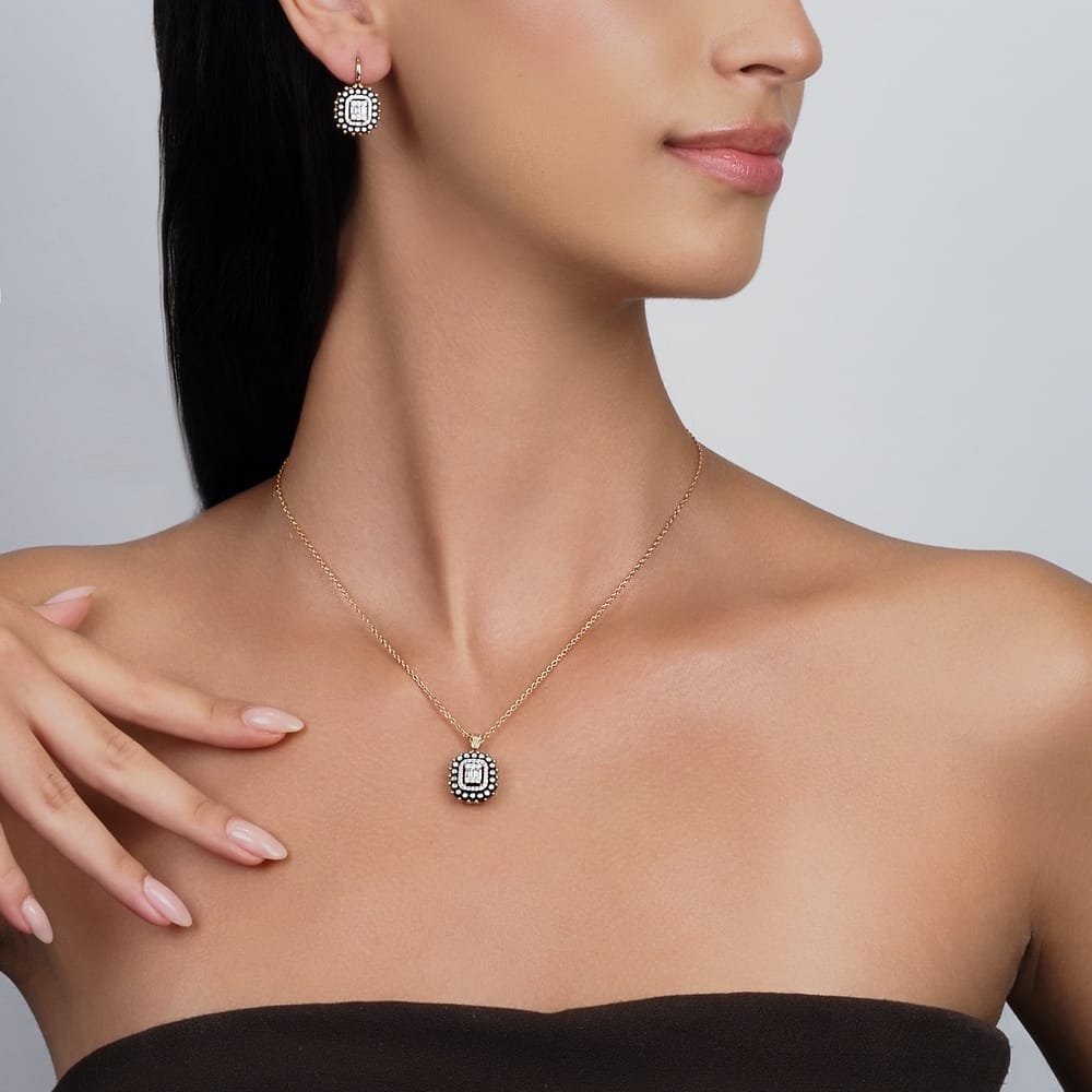 0.43 Carat Rana Diamond Solitaire Necklace