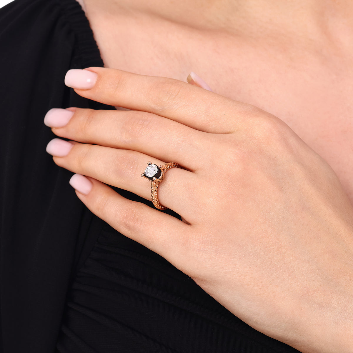 0.58 Carat Solitaire Diamond Ring