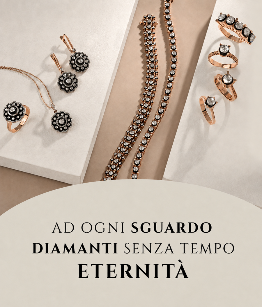 Collezione di gioielli con diamanti Storks Diamond