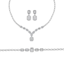 8.26 Karat Baget Pırlanta Set