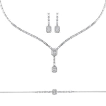 2.98 Karat Herz Baget Pırlanta Set