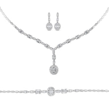 3.99 Karat Wedding Baget Pırlanta Set
