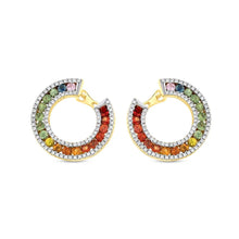 3.52 Karat Rainbow Pırlanta Küpe