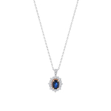 0.71 Karat Laranj Safir Pırlanta Kolye