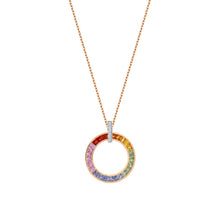 1.61 Karat Rainbow Pırlanta Kolye