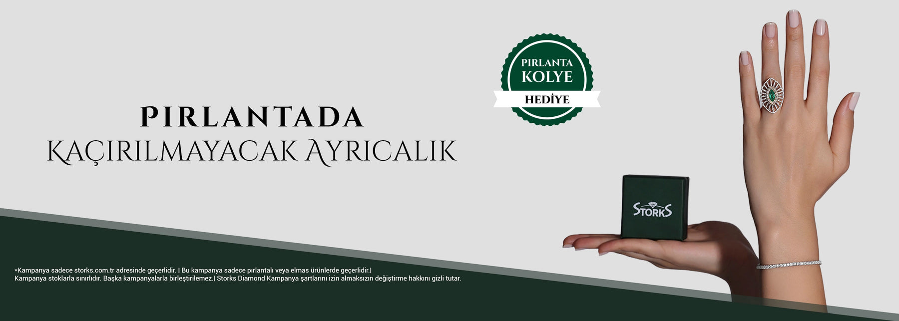 Storks Diamond hediye kolye kampanyası