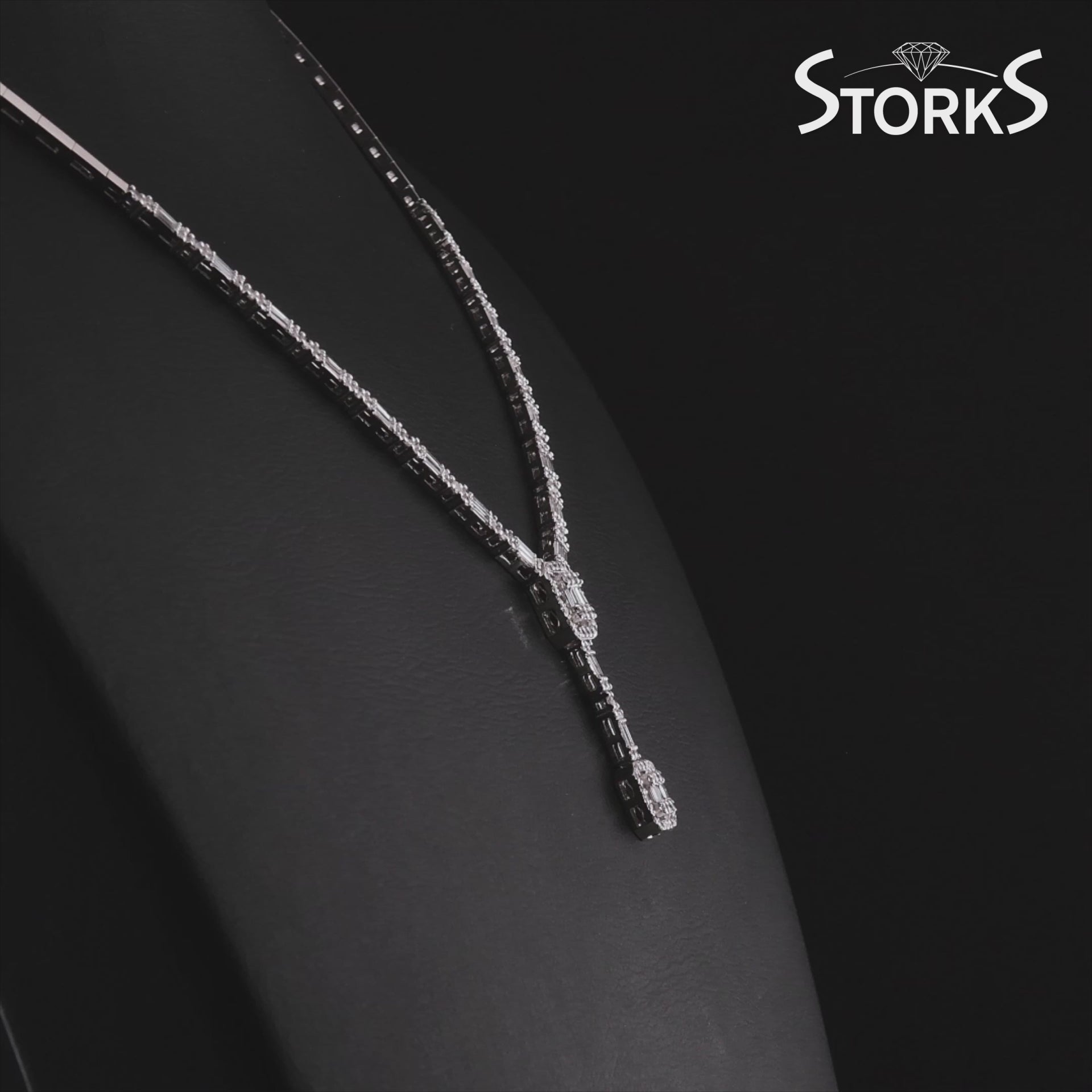 1.67 Karat Wedding Baget Pırlanta Gerdanlık