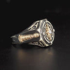 0.02 Carat Men's Diamond Ring