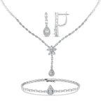 2.97 Karat Wedding Baget Pırlanta Set