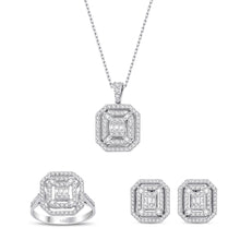 2.20 Karat June Baget Pırlanta Set