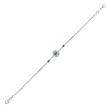 0.39 Karat Deep Blue Baget Bileklik